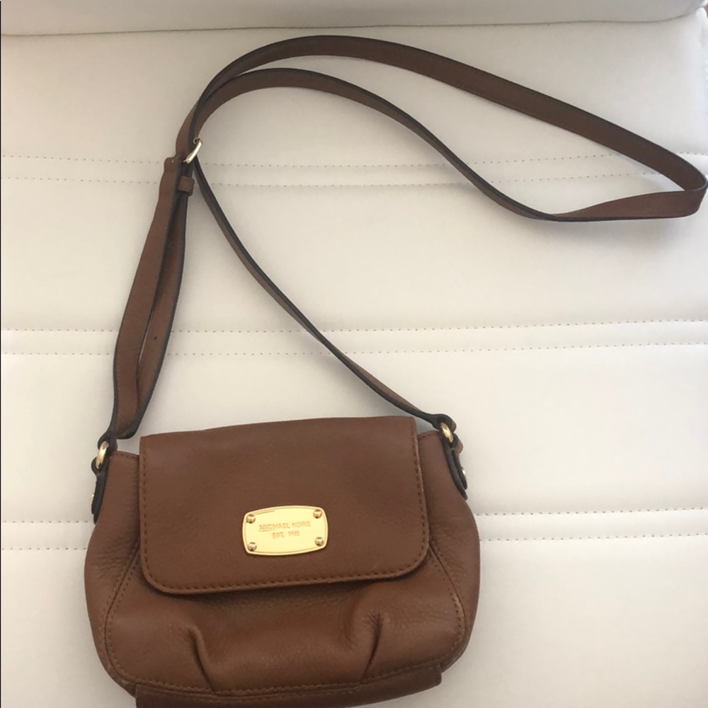 Brown MK crossbody